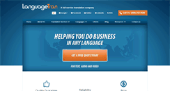 Desktop Screenshot of languagetran.com